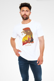 Lion King Beyaz Unisex Tişört T-Shirt