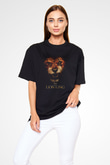 Lion King Siyah Unisex Tişört T-Shirt