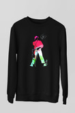 LL Cool J Siyah Unisex Sweatshirt