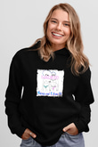 LMFAO Baskılı Unisex Siyah Hoodie
