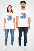LMFAO Beyaz Unisex Tişört T-Shirt - TişörtFabrikası