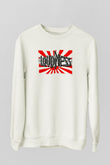 Loudness Beyaz Unisex Sweatshirt