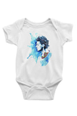 Louis Tomlinson Baskılı Beyaz Unisex Bebek Body - Zıbın