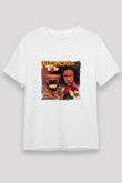 Ludacris Baskılı Unisex Beyaz Tişört