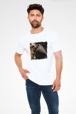 Ludacris Baskılı Unisex Beyaz Tişört