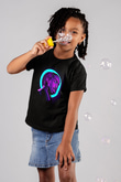 Ludacris Baskılı Unisex Siyah Çocuk Tişört - Tshirt