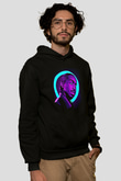 Ludacris Baskılı Unisex Siyah Hoodie