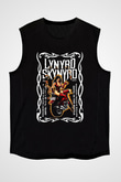 Lynyrd Skynyrd Siyah Unisex Kolsuz Tişört