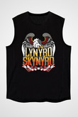 Lynyrd Skynyrd Siyah Unisex Kolsuz Tişört