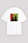 Mac Dre Baskılı Unisex Beyaz Tişört