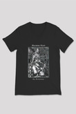 Machine Head Siyah Unisex V Yaka Tişört T-Shirt
