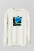 Macklemore Baskılı Unisex Beyaz Sweatshirt
