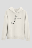 Macklemore Beyaz Unisex Kapüşonlu Sweatshirt