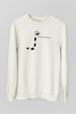 Macklemore Beyaz Unisex Sweatshirt