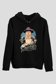 Macklemore Siyah Unisex Kapüşonlu Sweatshirt