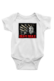 Mad Max Baskılı Beyaz Unisex Bebek Body - Zıbın