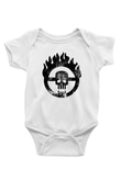 Mad Max Baskılı Beyaz Unisex Bebek Body - Zıbın