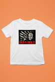 Mad Max Baskılı Beyaz Unisex Çocuk Tişört