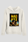 Mad Max Beyaz Unisex Hoodie