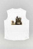 Mad Max Beyaz Unisex Kolsuz Tişört