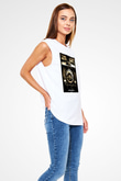 Mad Max Beyaz Unisex Kolsuz Tişört