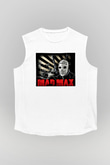 Mad Max Beyaz Unisex Kolsuz Tişört