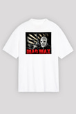 Mad Max Beyaz Unisex Oversize Tişört T-Shirt