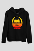 Magnum P.I. Siyah Unisex Hoodie