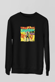 Major Lazer Baskılı Unisex Siyah Sweatshirt