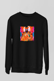Major Lazer Baskılı Unisex Siyah Sweatshirt