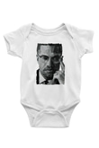 Malcolm X James Baskılı Beyaz Unisex Bebek Body - Zıbın