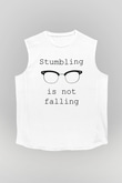 Malcolm X James Baskılı Beyaz Unisex Kolsuz Tişört - Tshirt