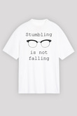Malcolm X James Baskılı Beyaz Unisex Oversize Tişört - Tshirt