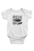 Maneskin Baskılı Beyaz Unisex Bebek Body - Zıbın