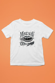 Maneskin Baskılı Beyaz Unisex Beyaz Çocuk Tişört - Tshirt