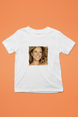 Mariah Carey Baskılı Unisex Beyaz Çocuk Tişört