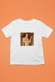 Mariah Carey Baskılı Unisex Beyaz Çocuk Tişört