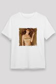 Mariah Carey Baskılı Unisex Beyaz Tişört
