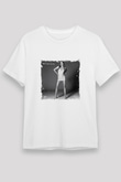 Mariah Carey Baskılı Unisex Beyaz Tişört