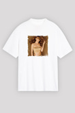 Mariah Carey Baskılı Unisex Beyaz Tişört