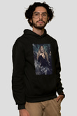 Mariah Carey Siyah Unisex Kapüşonlu Sweatshirt