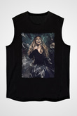 Mariah Carey Siyah Unisex Kolsuz Tişört