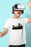 Marillion Baskılı Beyaz Unisex Beyaz Çocuk Tişört - Tshirt