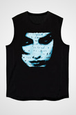 Marillion Baskılı Unisex Siyah Kolsuz Tişört - Tshirt