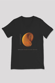 Marillion Baskılı Unisex Siyah V Yaka Tişört - Tshirt