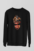 Marilyn Manson Siyah Unisex Sweatshirt
