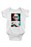 Marilyn Monroe Baskılı Beyaz Unisex Bebek Body - Zıbın