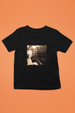Marilyn Monroe Baskılı Unisex Siyah Çocuk Tişört