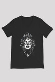 Marilyn Monroe Siyah Unisex V Yaka Tişört T-Shirt