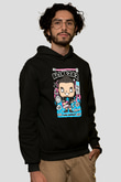 Mark Hoppus Blink 182 Baskılı Unisex Siyah Hoodie